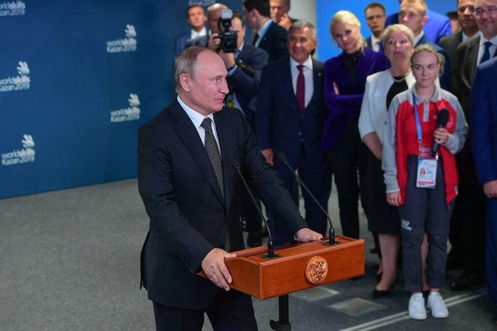 Владимир Путин: «Я уверен, движение WorldSkills будет развиваться дальше»