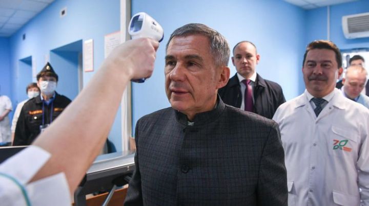 Президента Татарстана проверили на наличие коронавируса