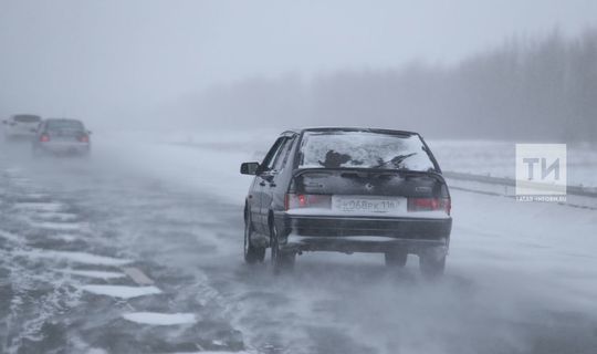 Синоптики предупредили о гололеде и снежных заносах в Татарстане