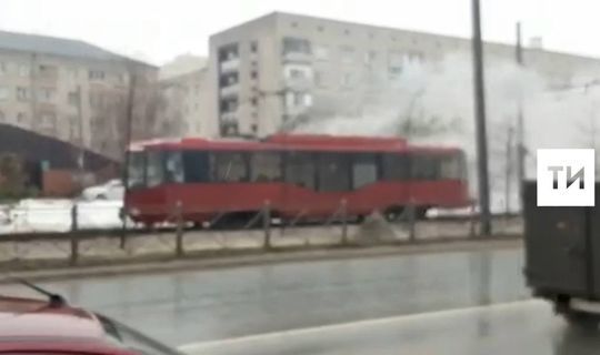 Фишка Казани - горящий транспорт
