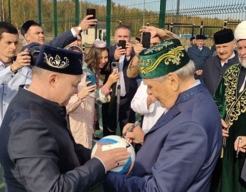 В Болгарской исламской академии открыли спортивную площадку