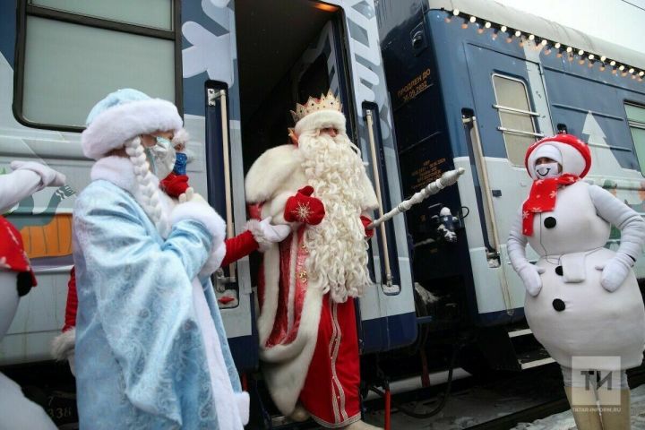 Поезд Деда Мороза: пора встречать!