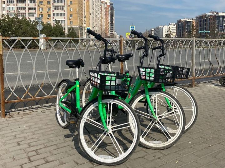 В Казани запустили новый сервис проката велосипедов