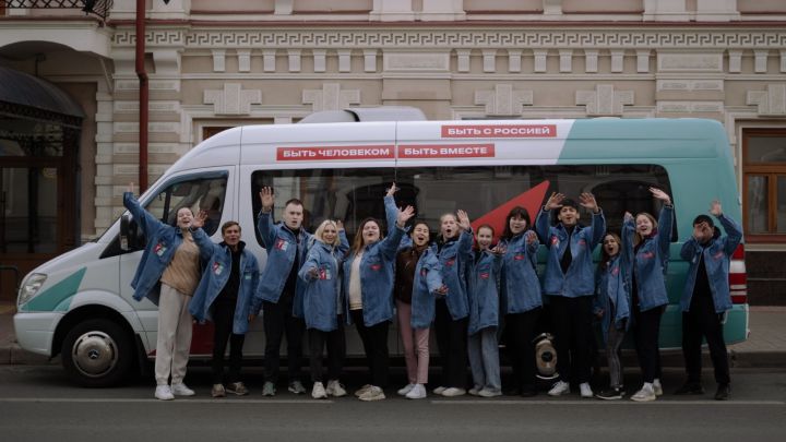 Автобус «Движения Первых» курсирует по татарстанским лагерям