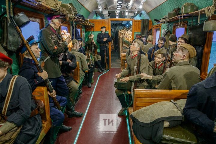Передвижной музей «Поезд Победы» прибыл в Казань